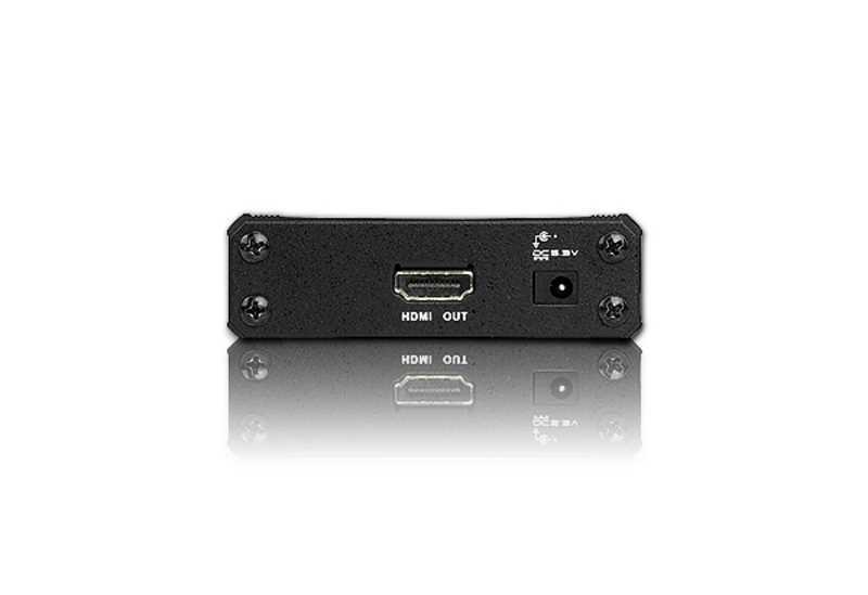 Conversor fêmea HDMI VGA - saída HDMI