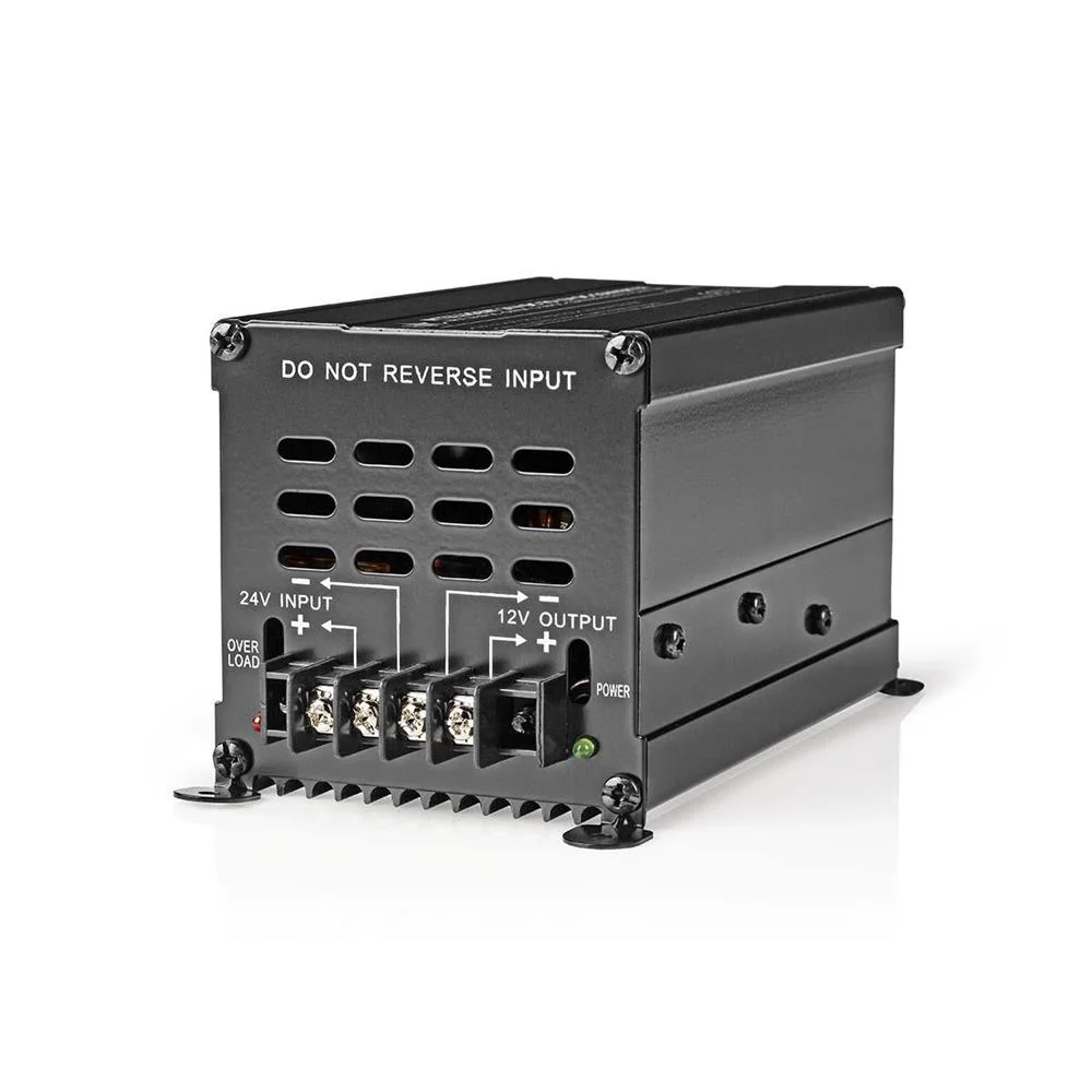 Convertidor de Poder | Coche Alimentado | 24 V Dc | 12 V Dc | 240 W | Terminal de Tornillo | Equipad