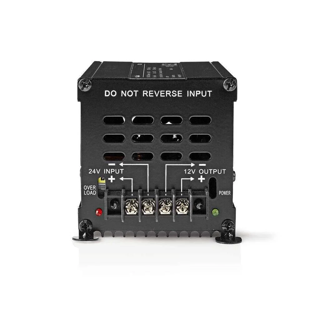 Convertidor de Poder | Coche Alimentado | 24 V Dc | 12 V Dc | 240 W | Terminal de Tornillo | Equipad