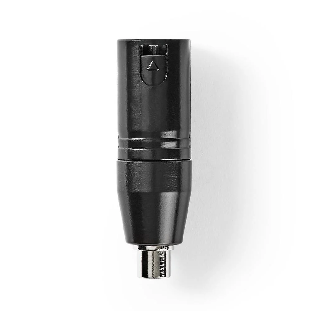 Adaptador Xlr 3 Pin Xlr Macho - Fêmea Rca 1 Peça