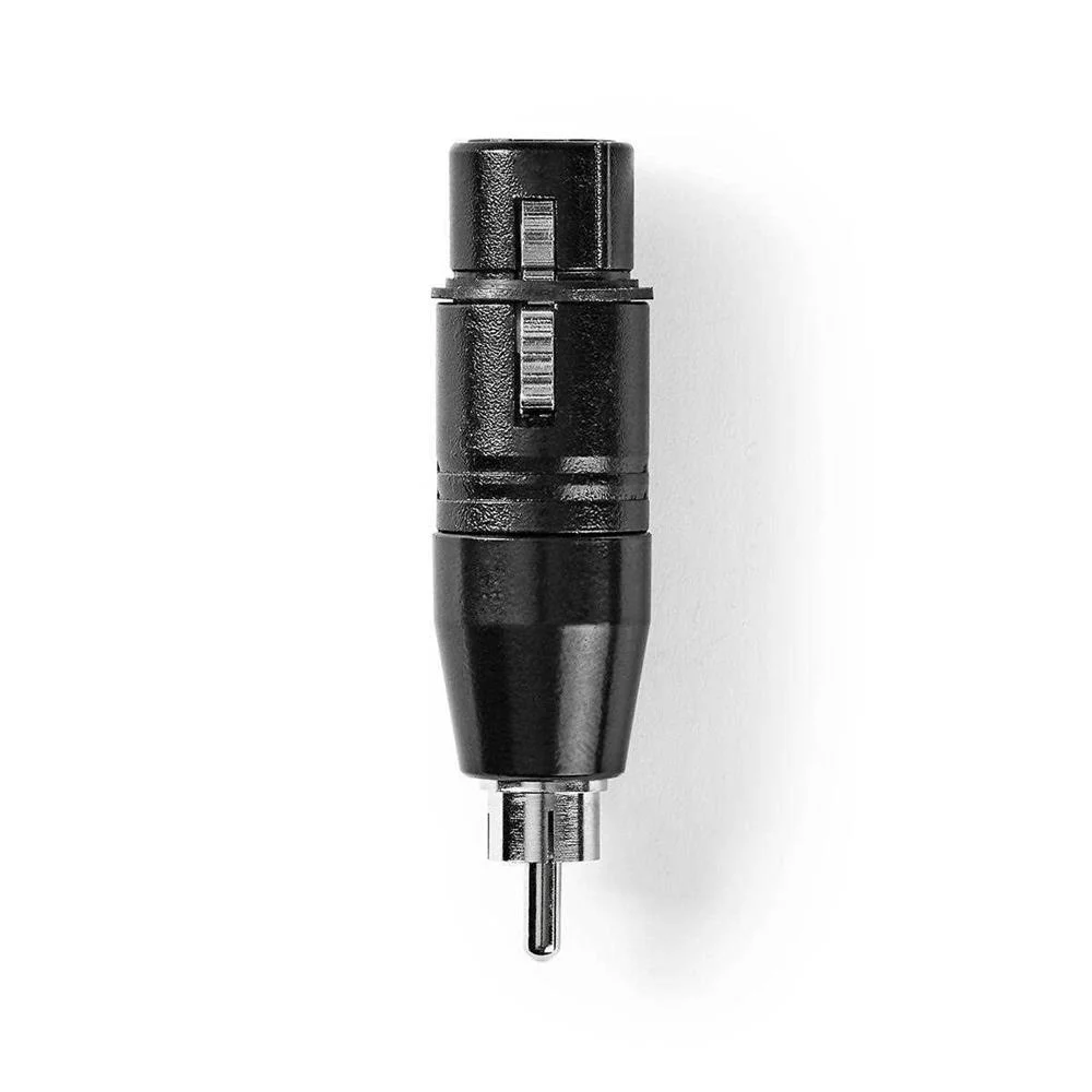 Adaptador Xlr | Rca Macho - Xlr Hembra de 3 Pines.