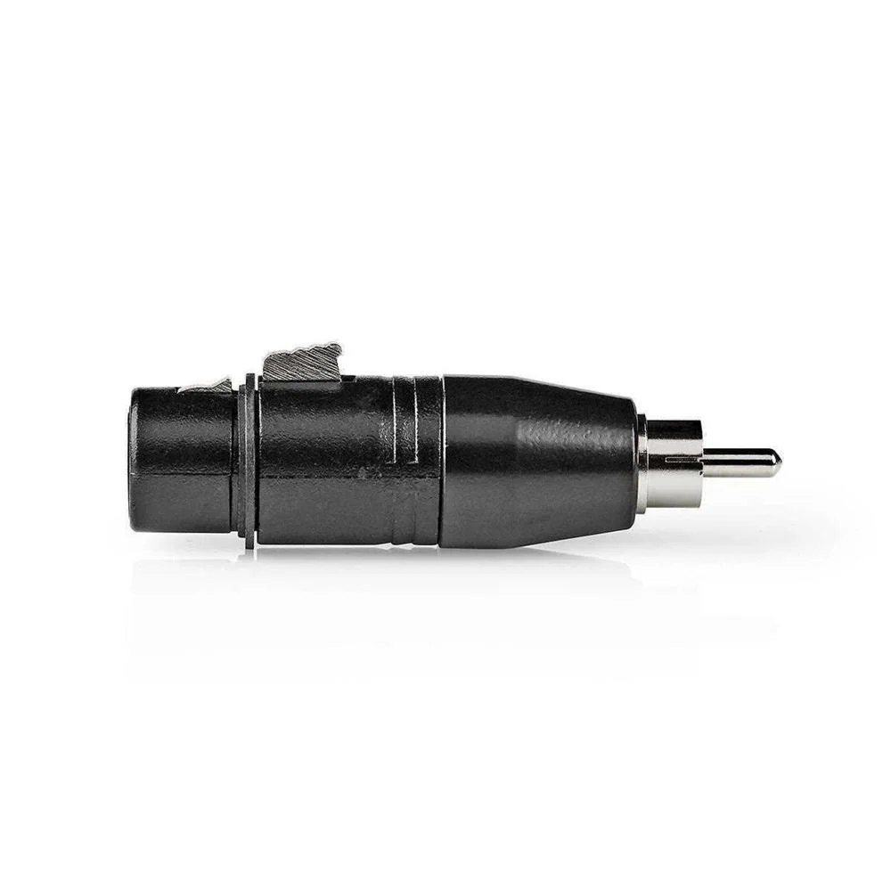 Adaptador Xlr | Rca Macho - Xlr Hembra de 3 Pines.