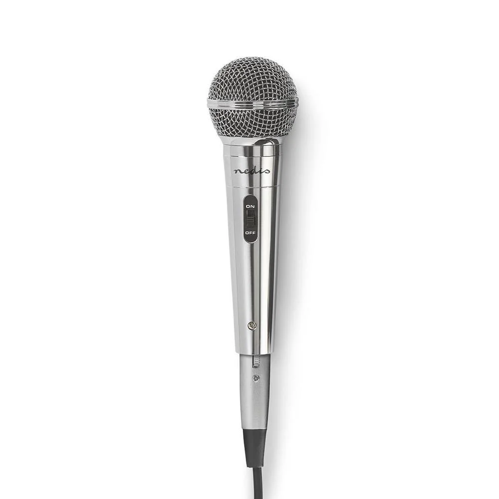 Microfone Com Fio  Sensibilidade de -72 Db / -3 .
