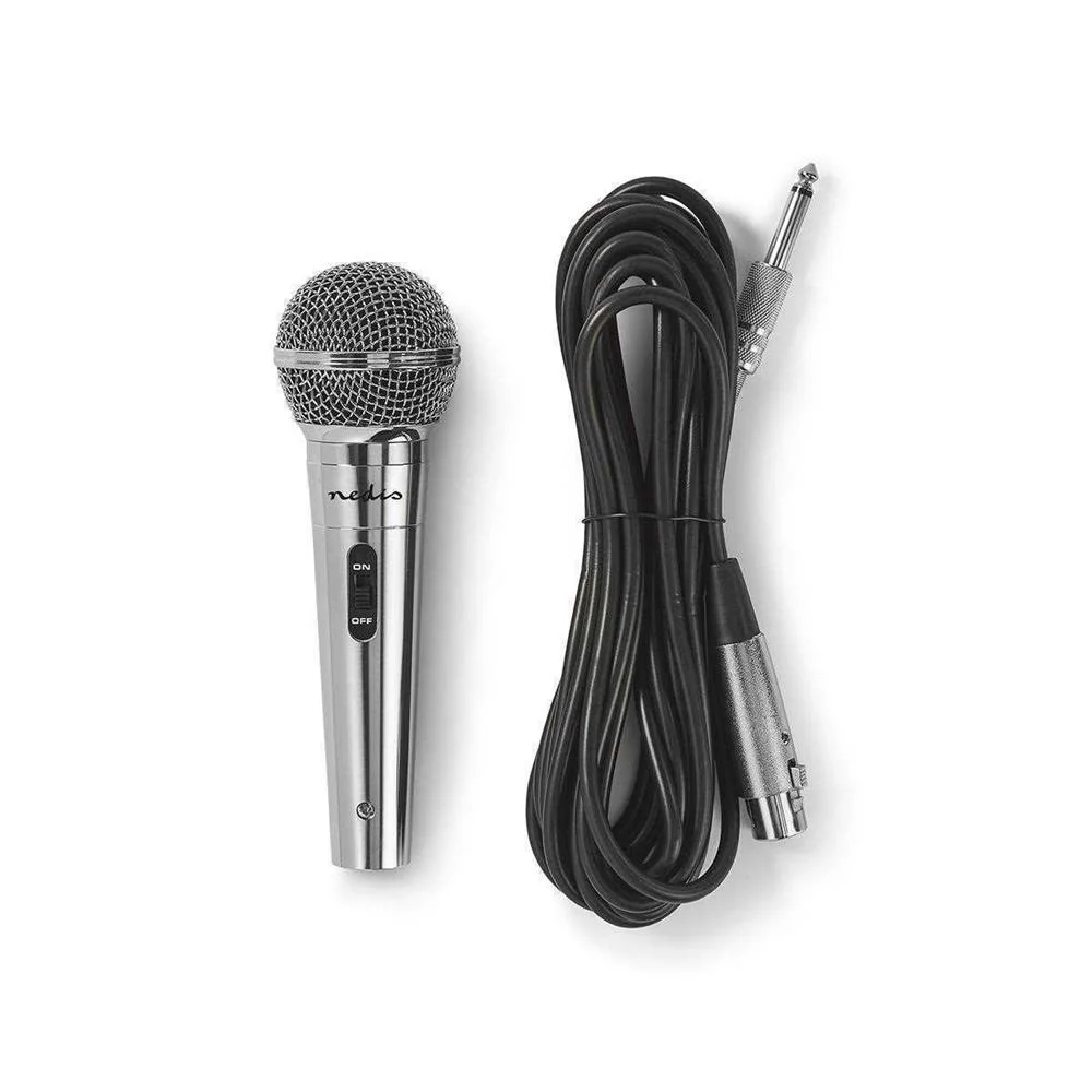 Microfone Com Fio  Sensibilidade de -72 Db / -3 .
