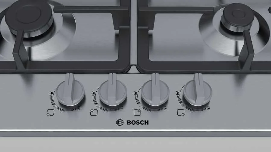 Placa Gas Bosch Pgh6b5b90 4f Inox P. Hie