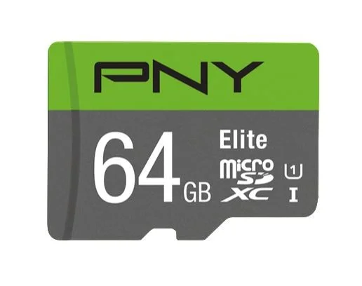 Cartão de Memória Microsdxc 64gb Classe 10 + Adaptador - Pny