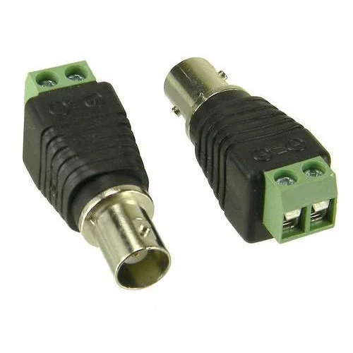 Conector de Segurança CCTV 2 Fios para BNC  F