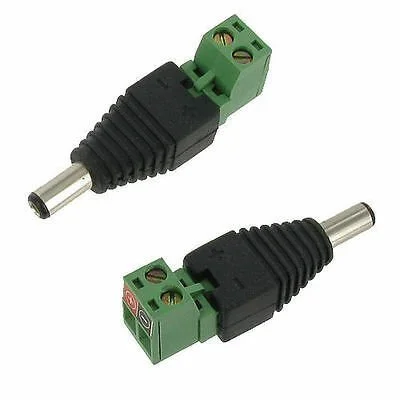 Conector de Segurança CCTV 2 Fios para DC Femea