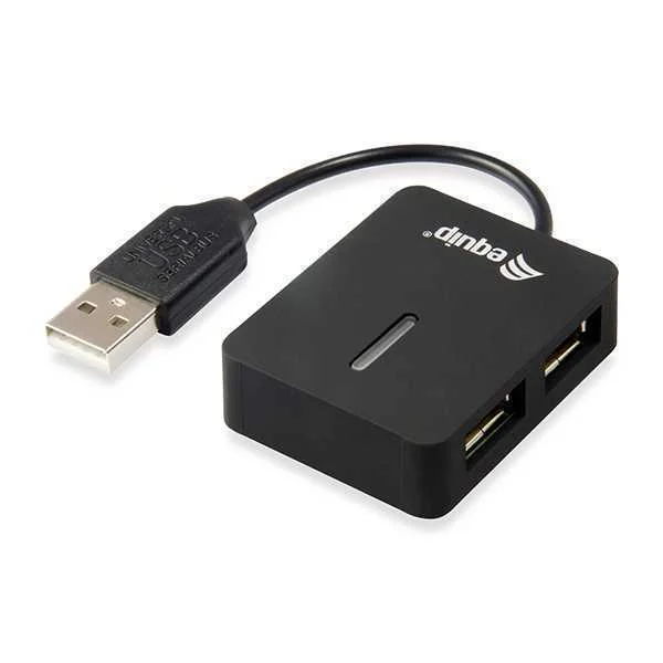 Equip Life Hub 4 Ports Usb 2.0 Black