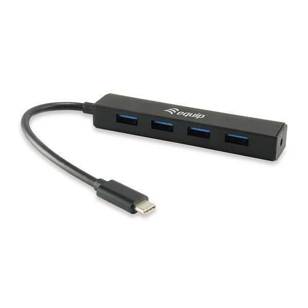 Equip Life Hub Usb-C 4 Ports Usb 3.0 Black