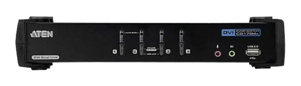 Comutador Kvm de 4 Porta