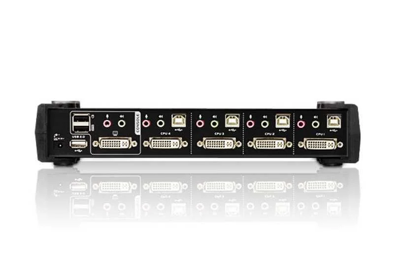 Comutador Kvm de 4 Porta