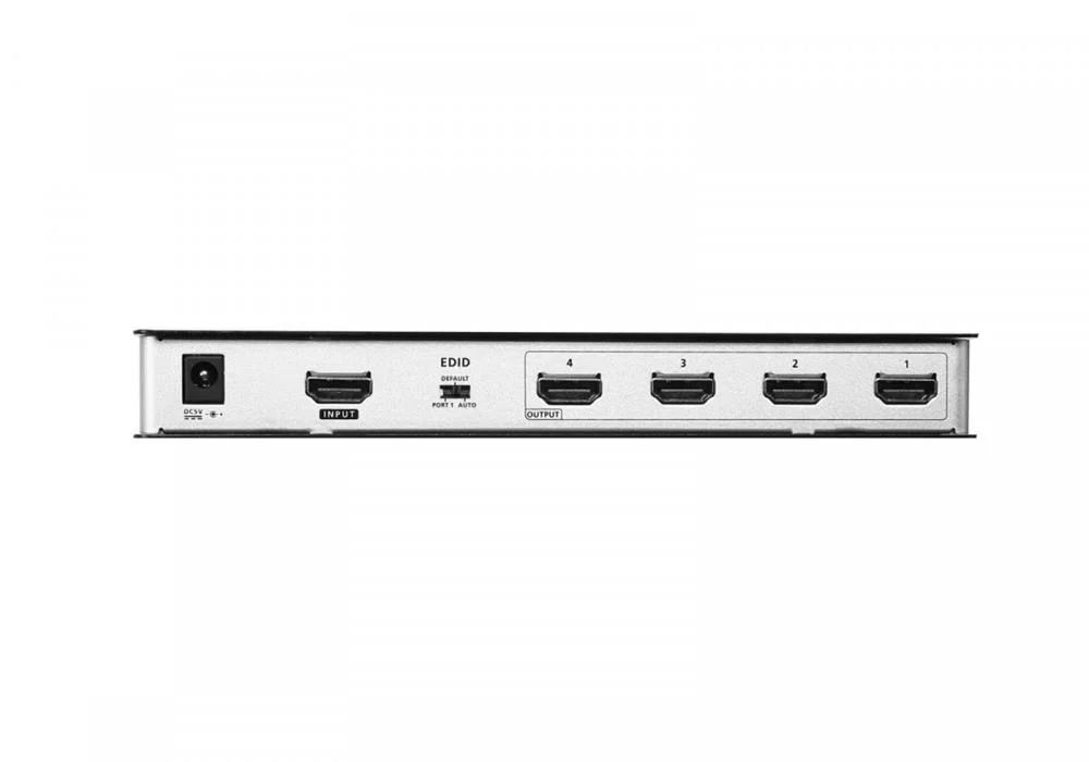 4-Port Splitter Hdmi Negro