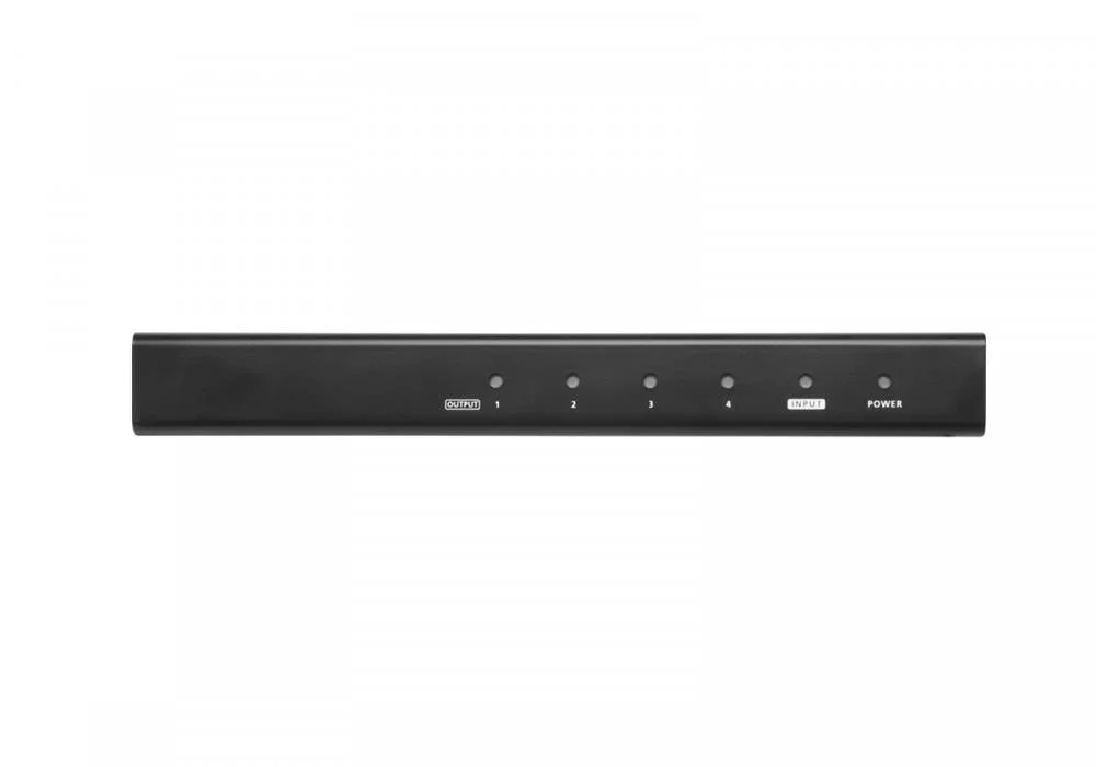 4-Port Splitter Hdmi Negro