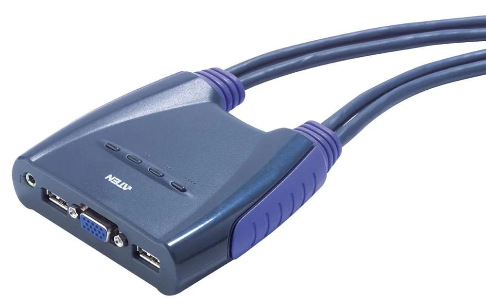Comutador Kvm de 2 Portas