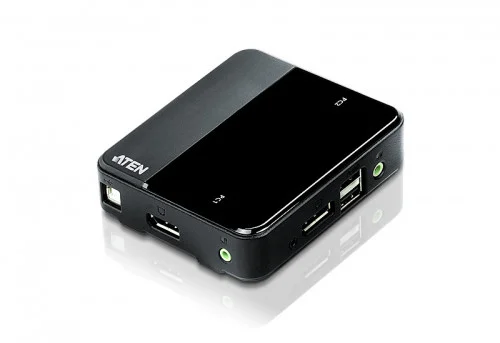 Comutador Kvm de 2 Portas Usb/Displayport