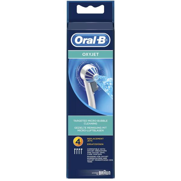Oral-B Replacement Jets Oxyjet 4-Parts