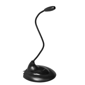 Microfone Multimedia Com Suporte de Mesa e Pescoc.
