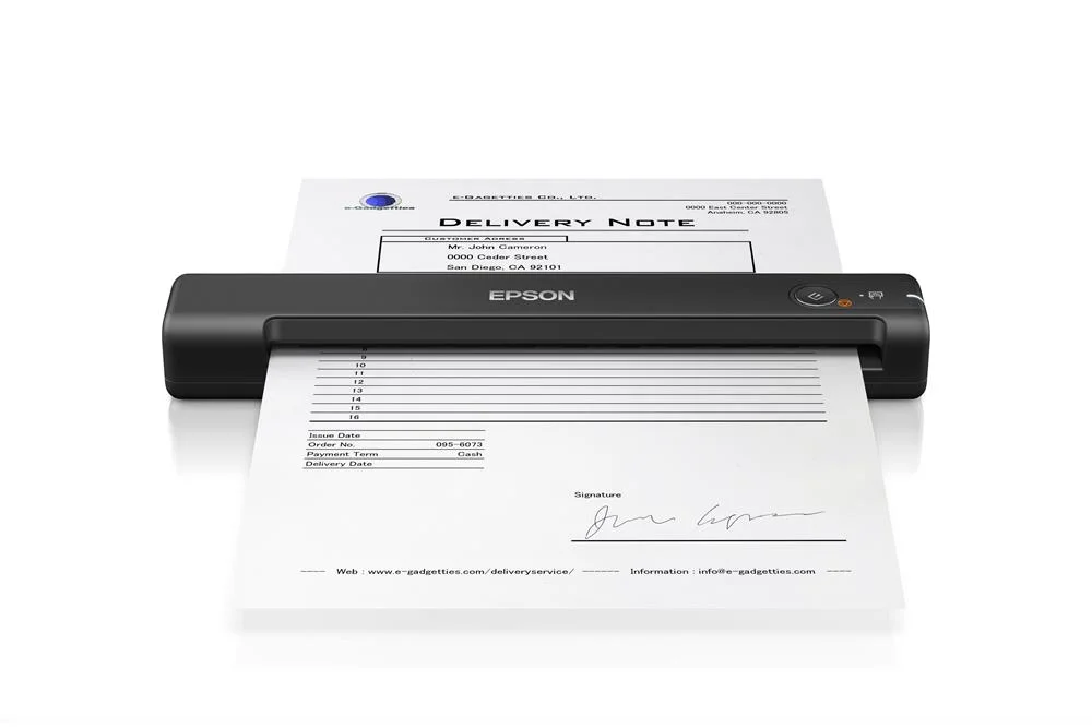 Epson Scanner Workforce Es-50 Preto #Promo#