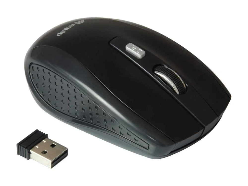 Rato Equip Life Wireless Ótico Travel 4-Button Pr.