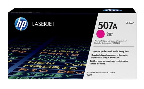 Hp Toner-Cartridge Standard Capacity No. 507a Magenta