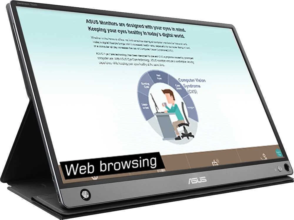 Asus Zenscreen Mb16amt 39.6cm (16:9) Fhd Hdmi