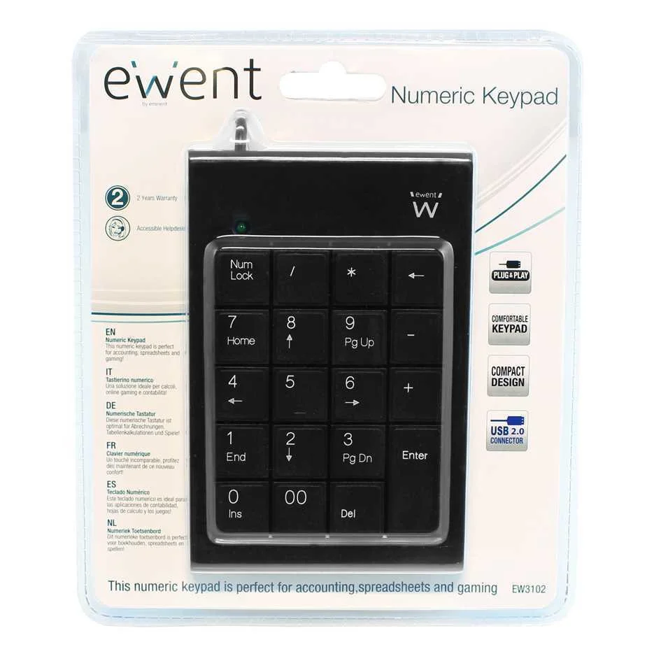 Ewent Ew3102 Teclado Numérico