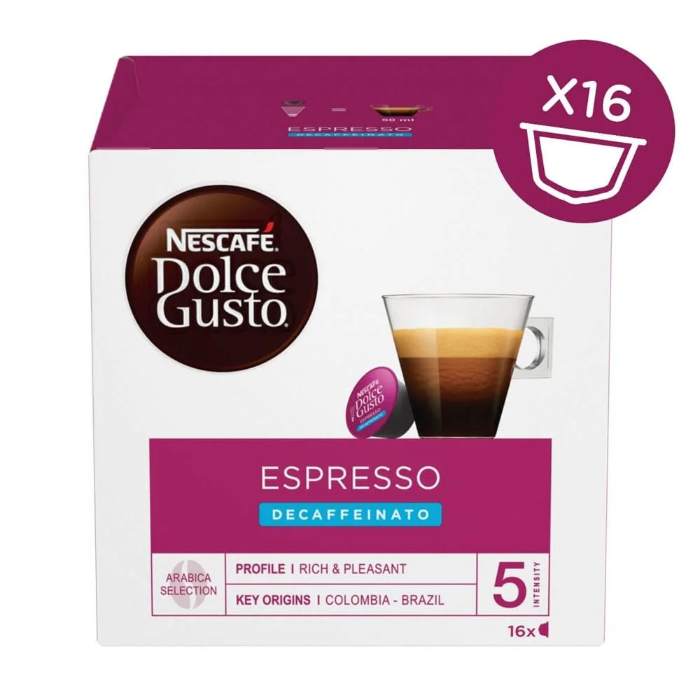 Capsulas Dolce Gusto Espresso Desc.Inten