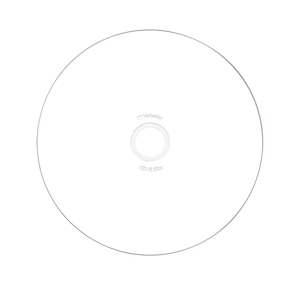 Cd-R  Verbatim 700mb 10pcs Pack 52x Jewelcase Wide Printable Retail