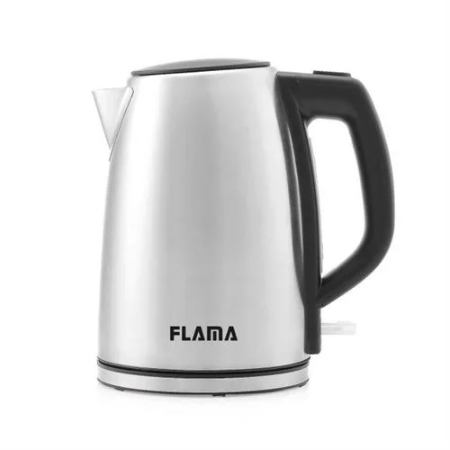 Chaleira Flama 736fl 2200w 1,7 L Preto Aço Inoxidável 2200 W 1,7 L 