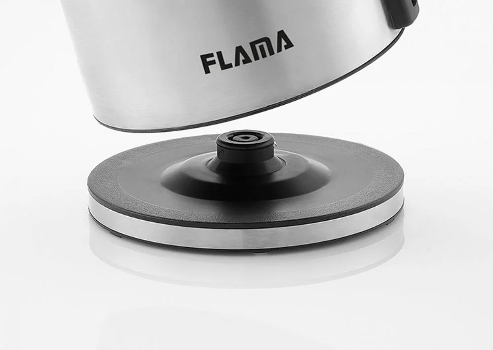 Chaleira Flama 736fl 2200w 1,7 L Preto Aço Inoxidável 2200 W 1,7 L 