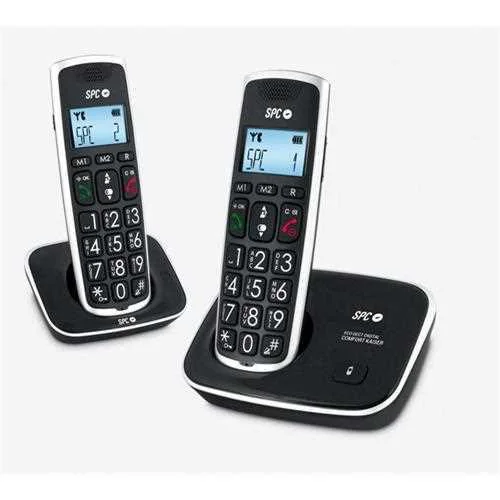 Telefono Dect Spc 7609n Kaiser Negro Duo