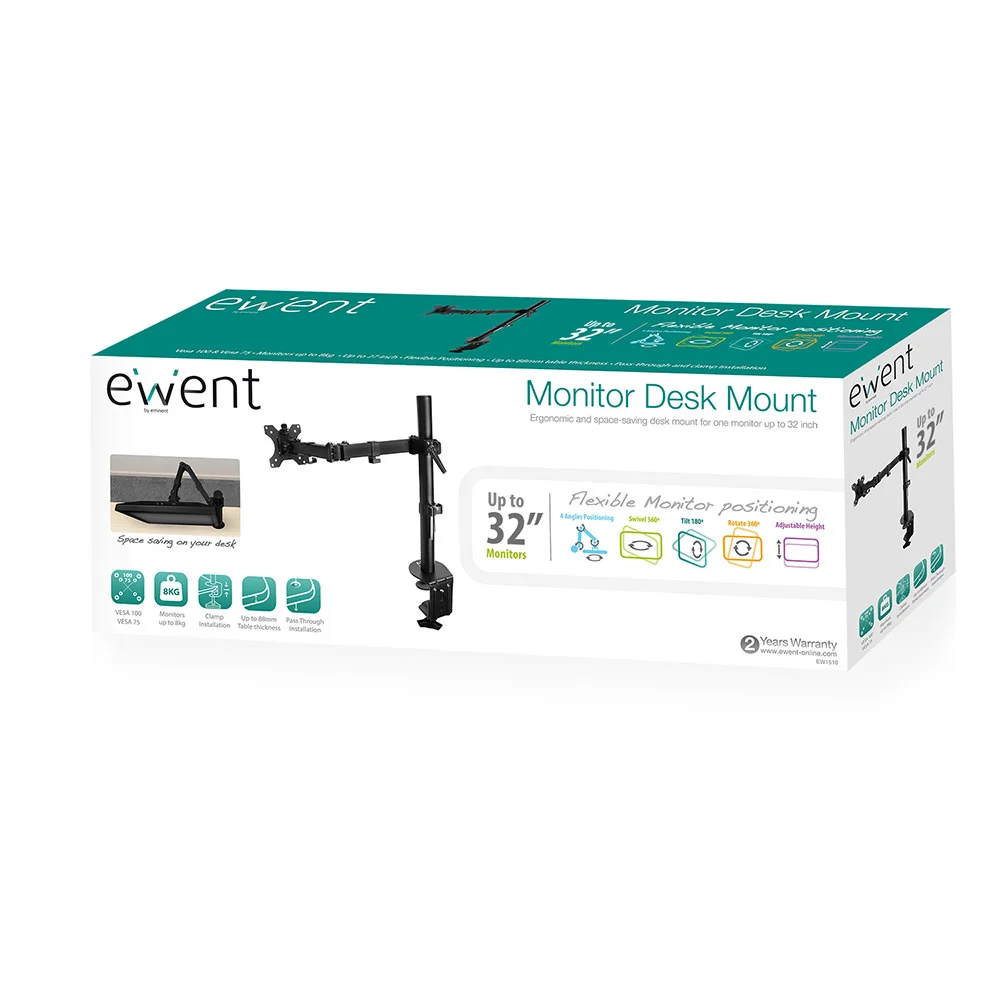 Suporte De Mesa Ewent Ew1510 13-27"