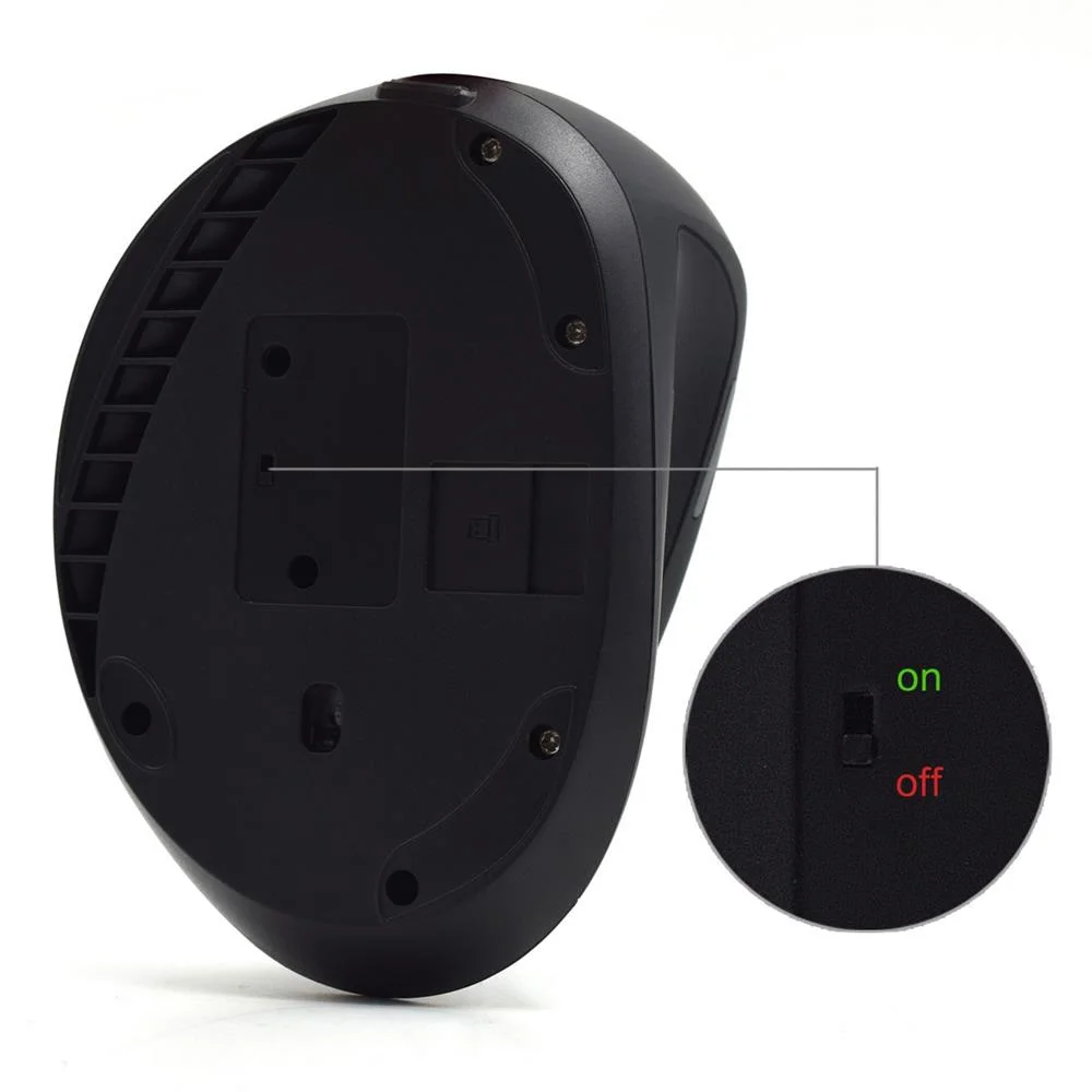 Ewent Rato Wireless Ergonomico Bateria 1600dpi Black