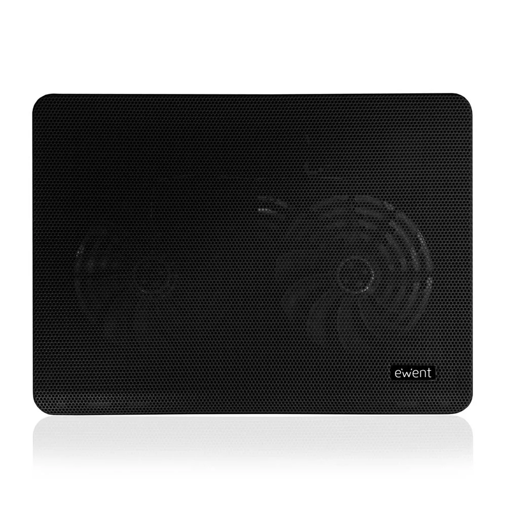 Ewent Notebook Cooling 17" 2 Silent LED Fan Usb
