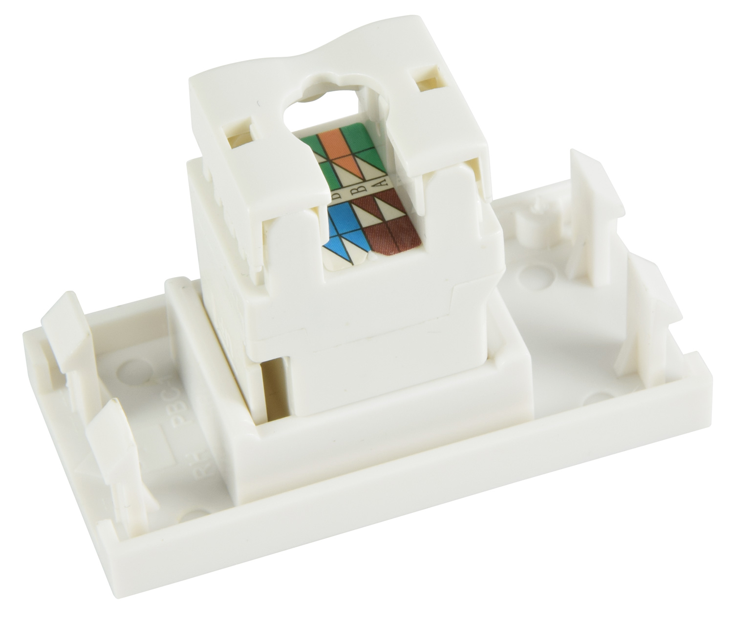 Modulo Wall Plate - Toma Rj45 Cat6