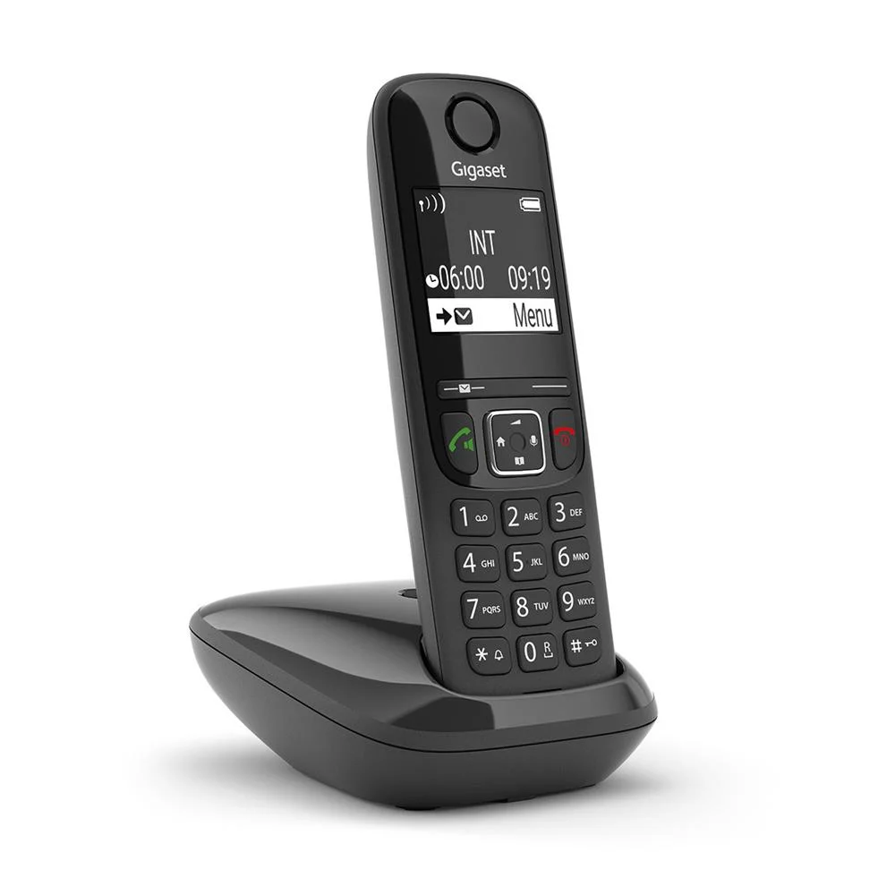 Telefone Digital S/ Fios Gigaset As690 Preto - Siemens