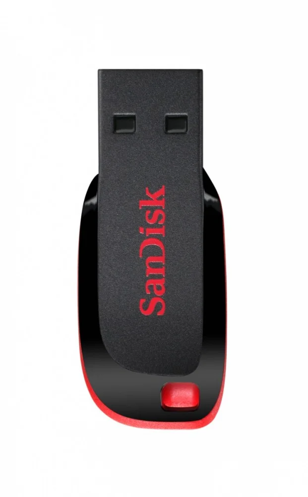 Sandisk Cruzer Blade 64gb Usb 2.0 Negro, Rojo Uni.