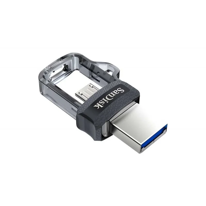 Pen Drive Usb 3.0 Ultra Dual Drive 128gb Transparente - Sandisk