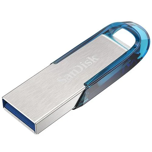 Usb-Stick  64gb Sandisk Ultra Flair Usb 3.0 Blue