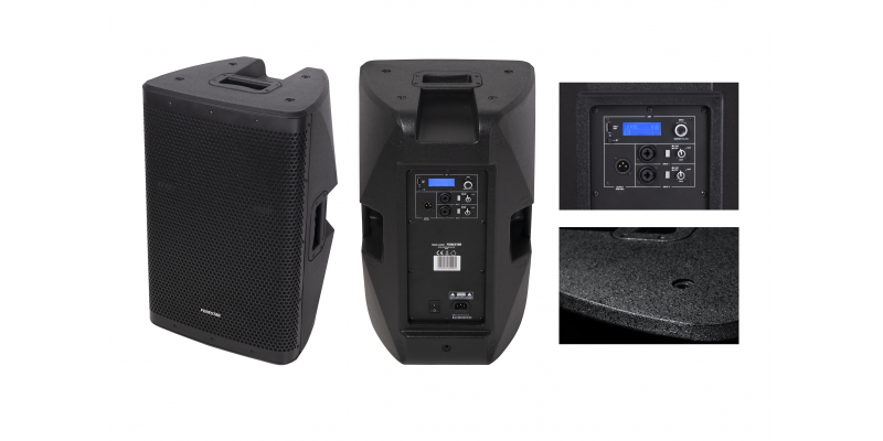 Coluna Alta Pot&ecirc;ncia Ativa 12 de Classe D. 300 W Rms. Incorpora Dsp. Orif&iacute;cio Tubo 35 Mm. Orif&iacute;cio 