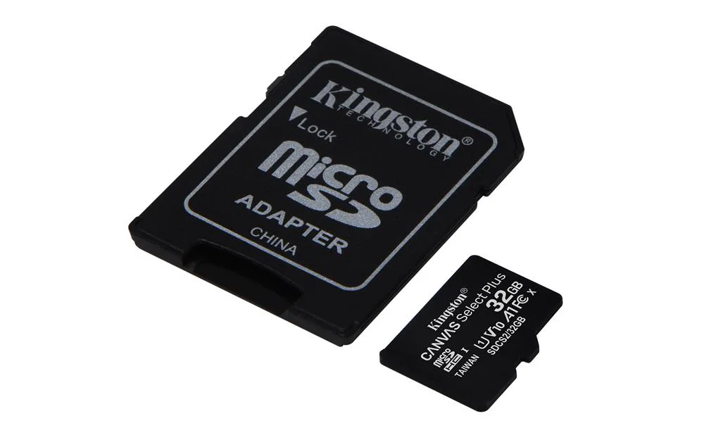 Kingston 32gb Microsdhc Canvas Select Plus Class10 Uhs-I + Adapter - Sdcs2/32gb