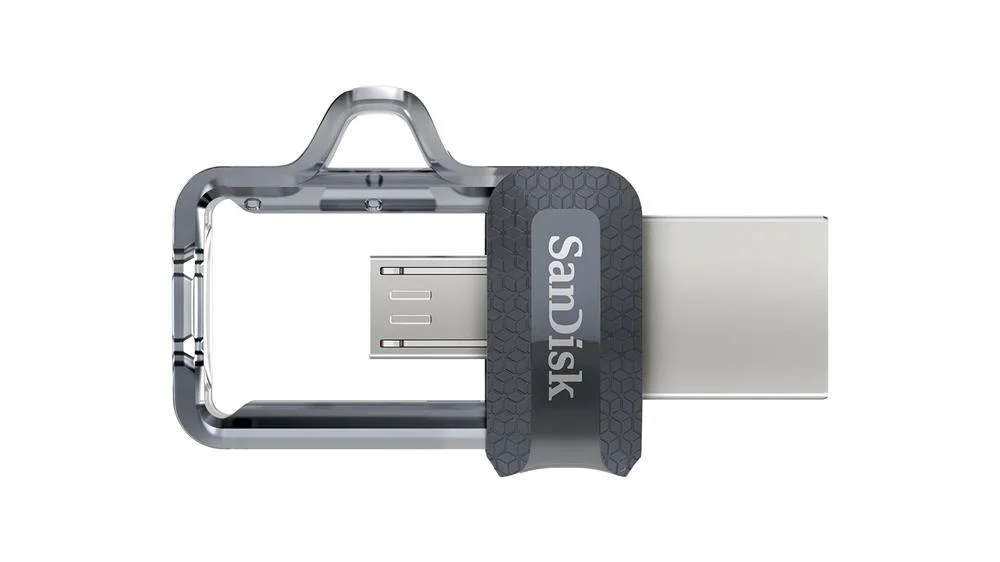 Sandisk Ultra Dual Drive M3.0 32gb Grey & Silver