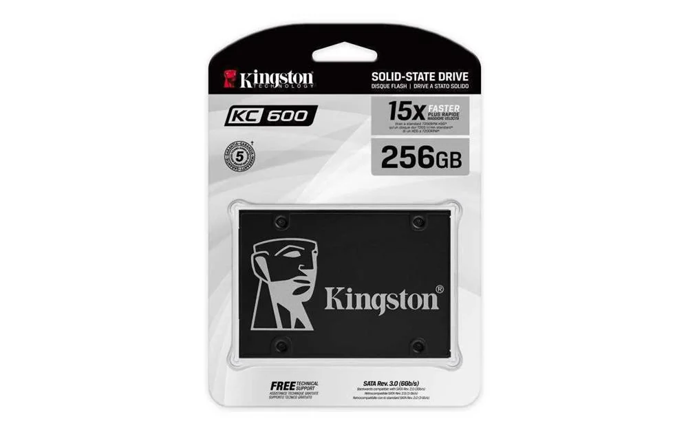 Ssd Kingston 256gb Kc600 - Skc600/256g