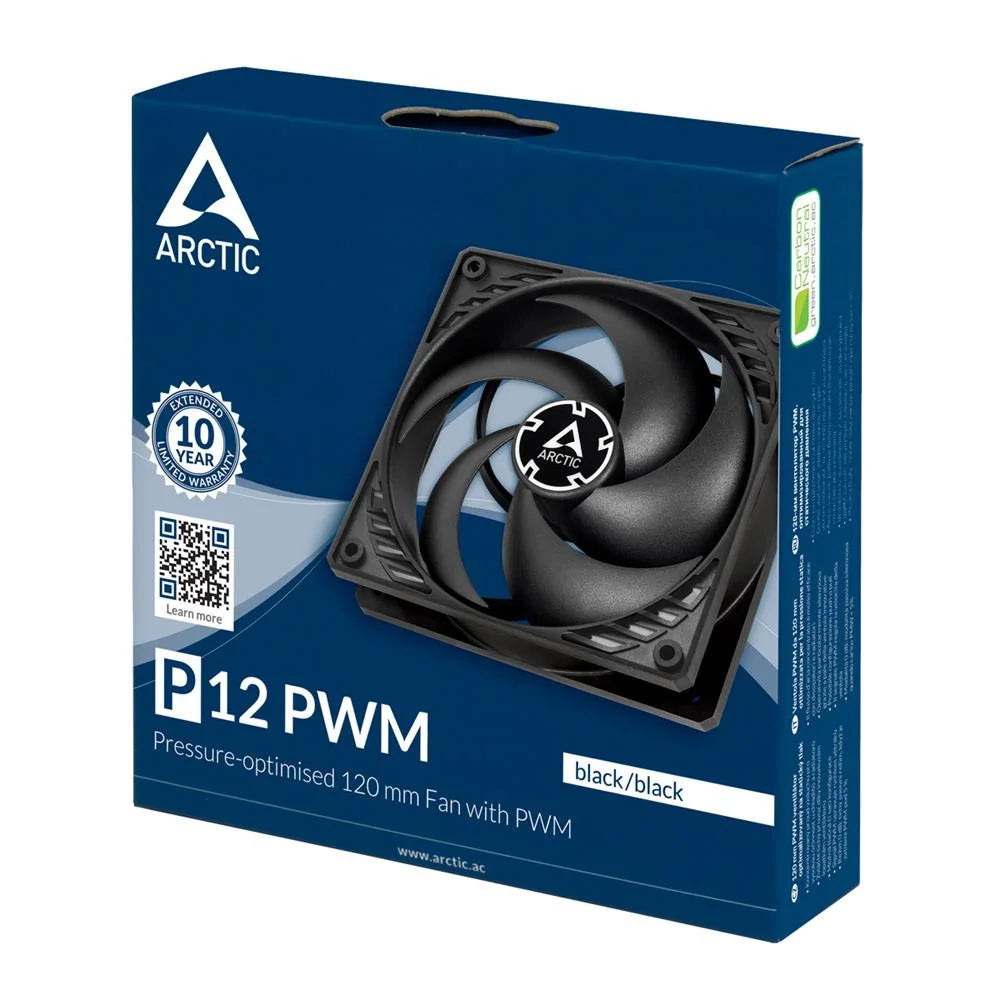 Arctic Case Fan P12 Pwm - 12 Cm