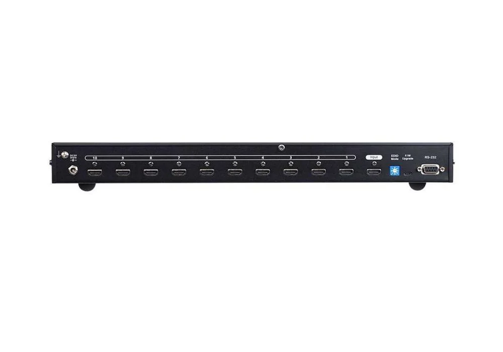 10-Port 4k Splitter Hdmi Negro
