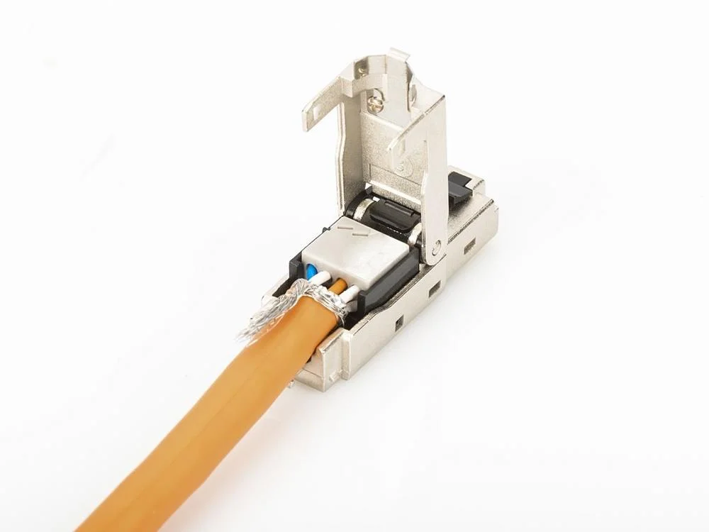 Conector Digitus Rj45 Apantallado Poe Ensamblaje .