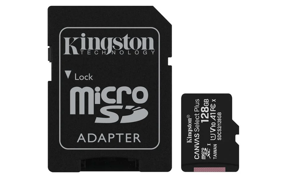 Memoria 128gb Canvas Select Plus Micro Sd Kingston