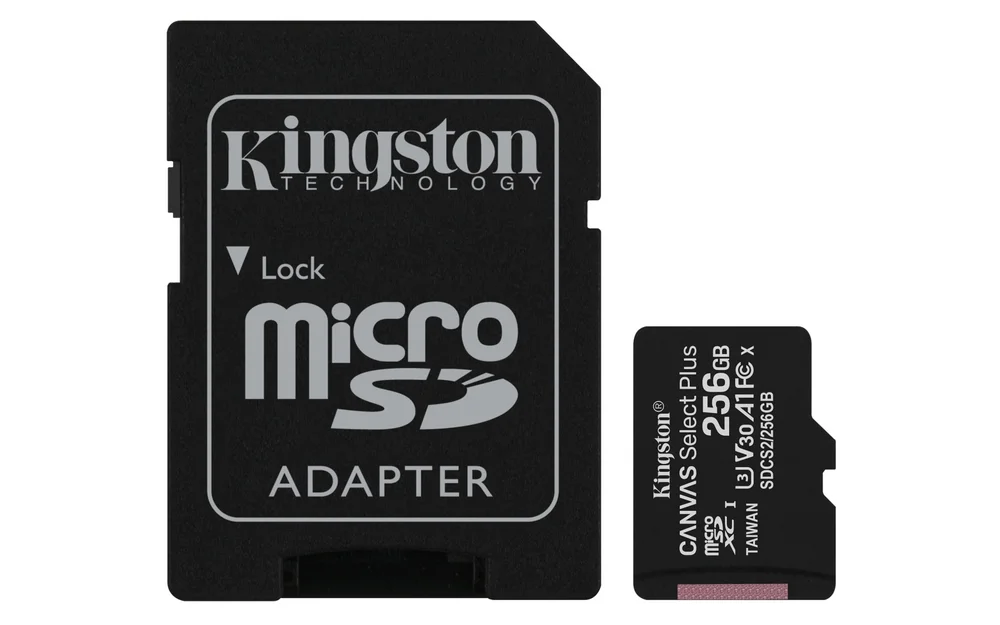 Memoria 256gb Canvas Select Plus Micro Sd Kingston