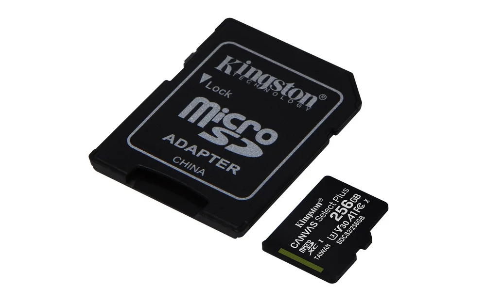 Memoria 256gb Canvas Select Plus Micro Sd Kingston